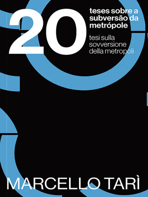 cover image of 20 teses sobre a subversão da metrópole